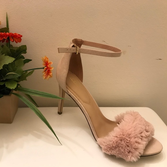 Aldo Furry Heels - Picture 1 of 1